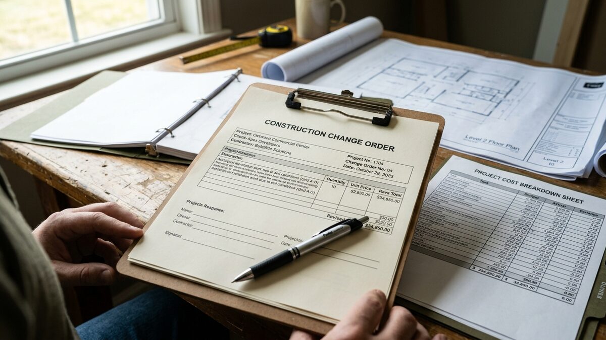 Change Orders: Why They Happen and What They Cost